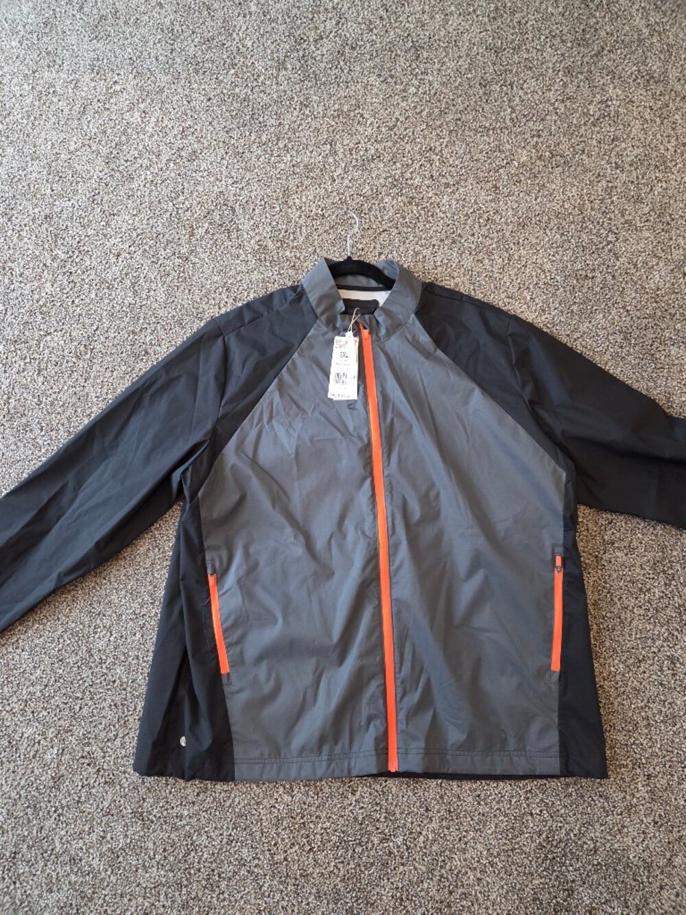 Adidas Provisional Full Zip Golf Water Resistant Lightweight Jacket 2XL